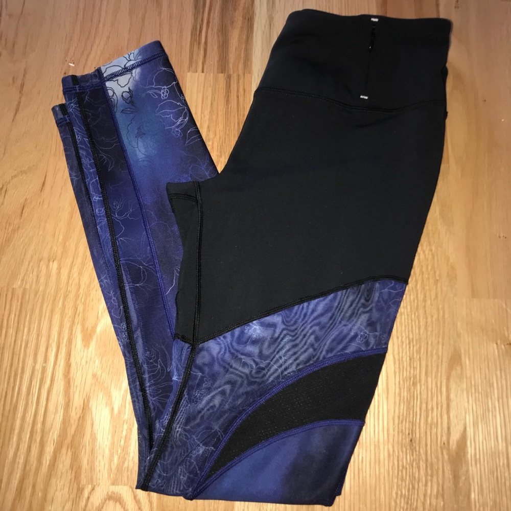 CALIA by Carrie Underwood Mesh Floral Leggings